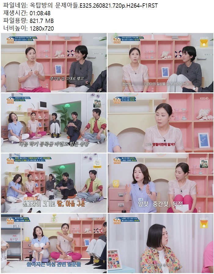 옥탑방의 문제아들.E325.260821.720p.H264