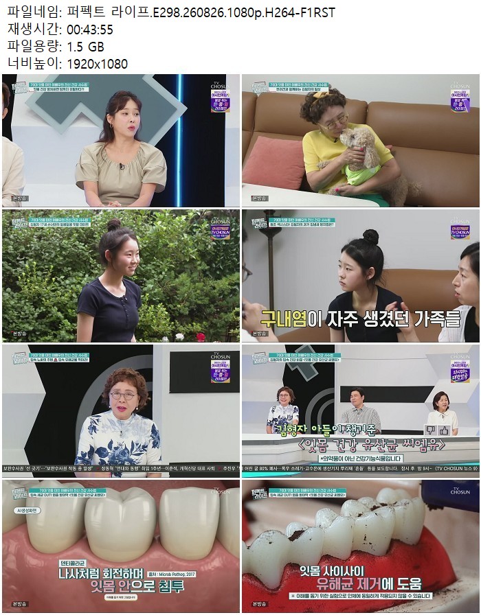 퍼펙트 라이프.E298.260826.1080p.H264-F1RST