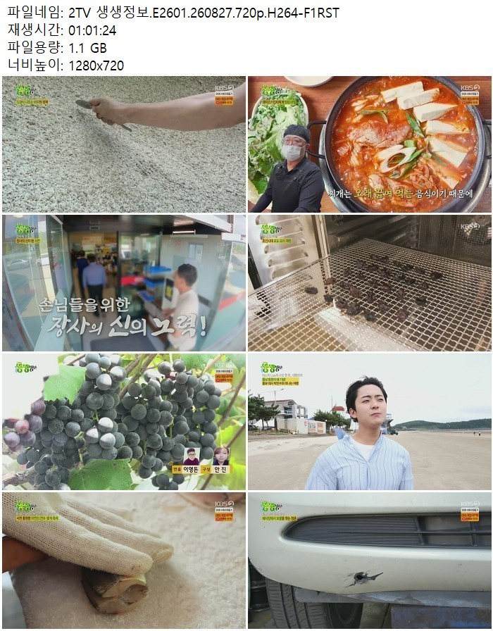 2TV 생생정보.E2601.260827.720p.H264