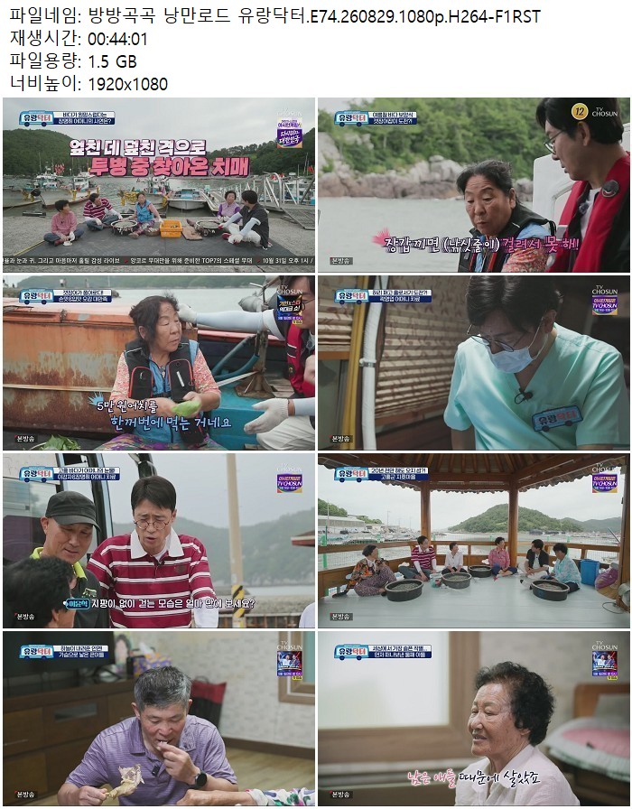 방방곡곡 낭만로드 유랑닥터.E74.260829.1080p.H264
