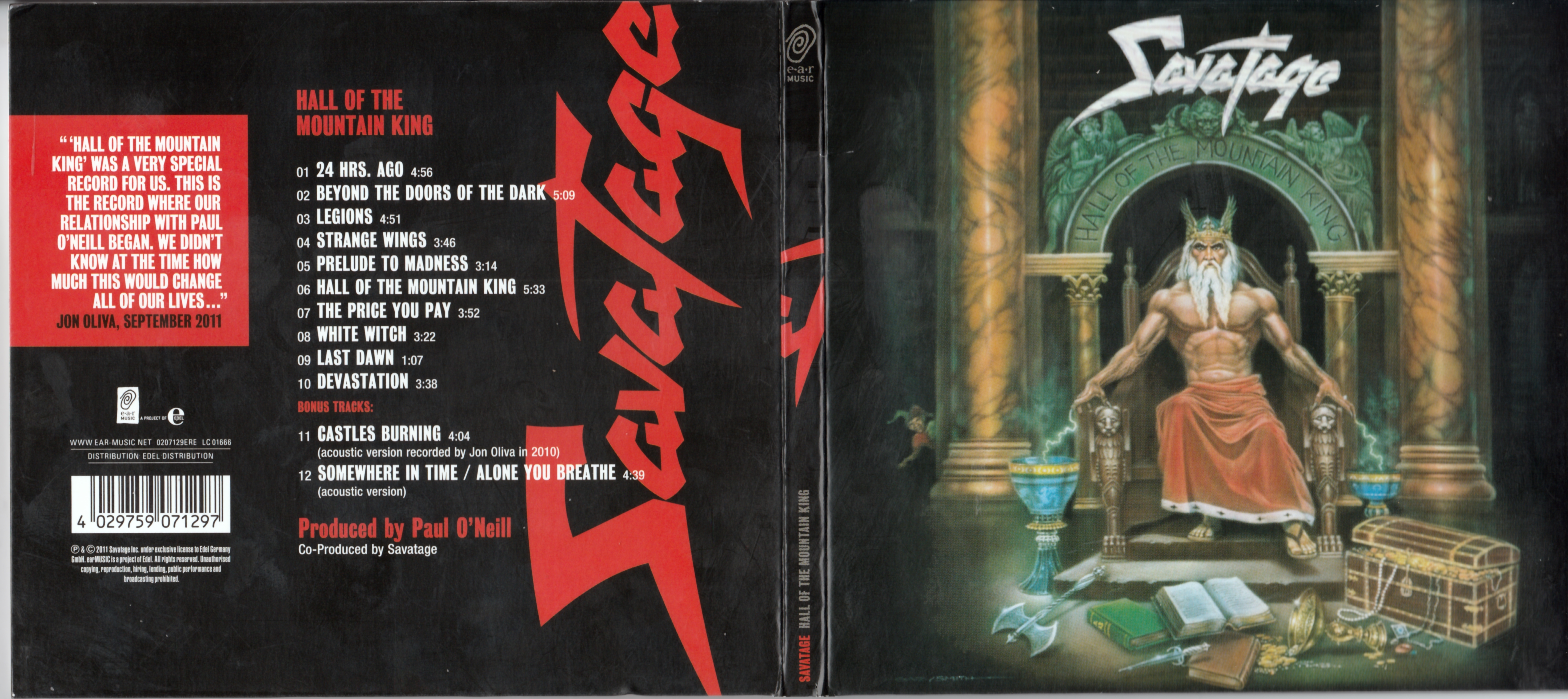 Savatage [1987 Hall of the Mountain King] (FLAC)