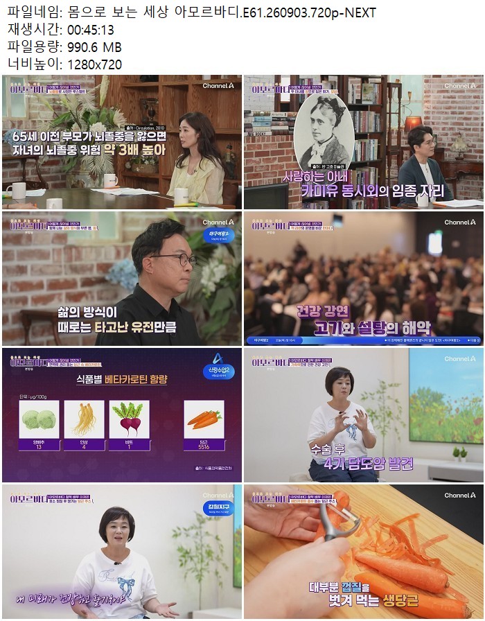 몸으로 보는 세상 아모르바디.E61.260903.720p-NEXT