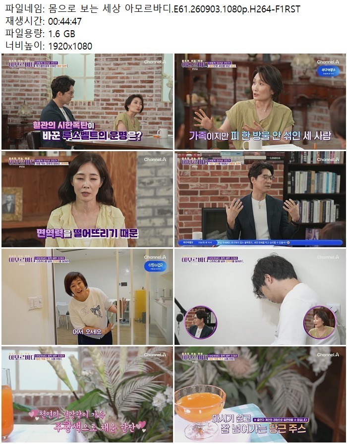 몸으로 보는 세상 아모르바디.E61.260903.1080p.H264