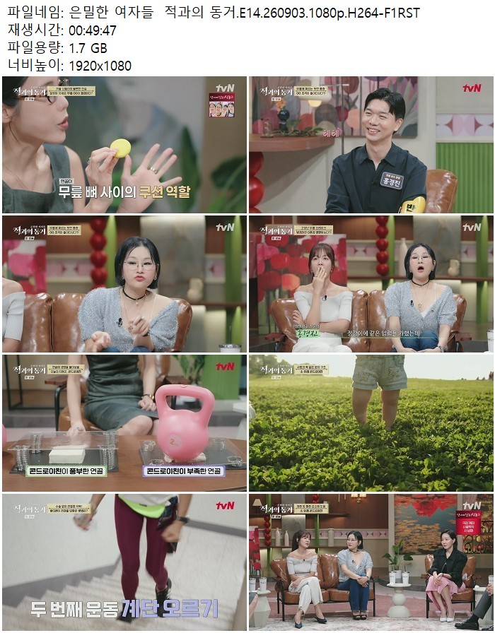 은밀한 여자들  적과의 동거.E14.260903.1080p.H264