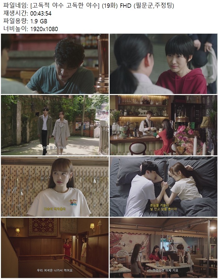 [고독적 야수 고독한 야수] (19화) FHD (필문군,주정팅)