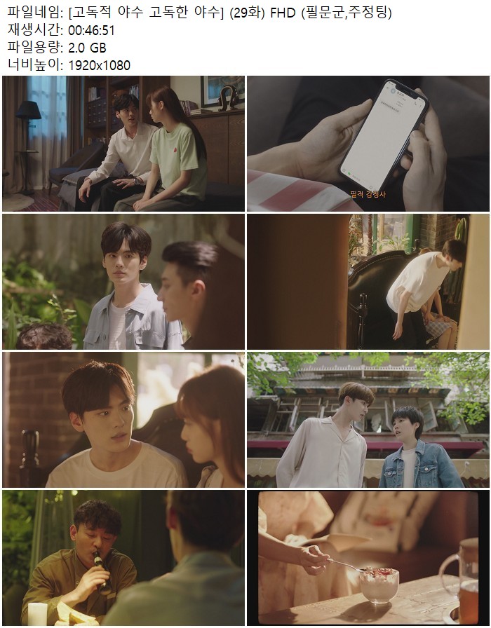 [고독적 야수 고독한 야수] (29화) FHD (필문군,주정팅)