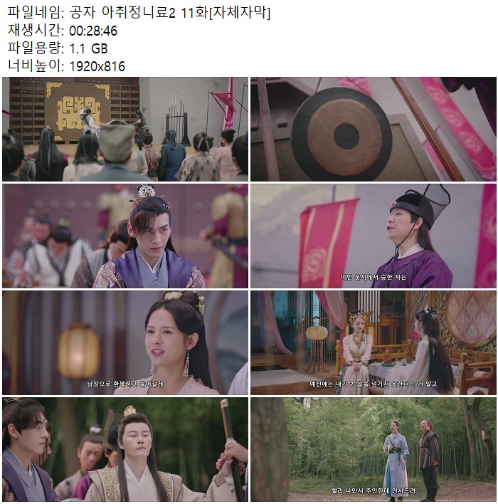 공자 아취정니료2 11화[자체자막]