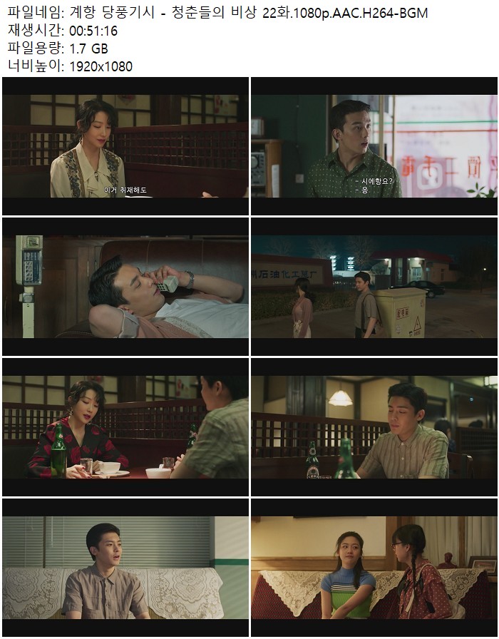 계항 당풍기시 - 청춘들의 비상 22화.1080p.AAC.H264-BGM