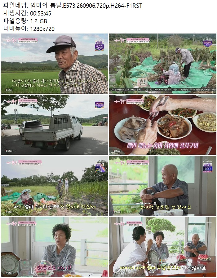 엄마의 봄날.E573.260906.720p.H264