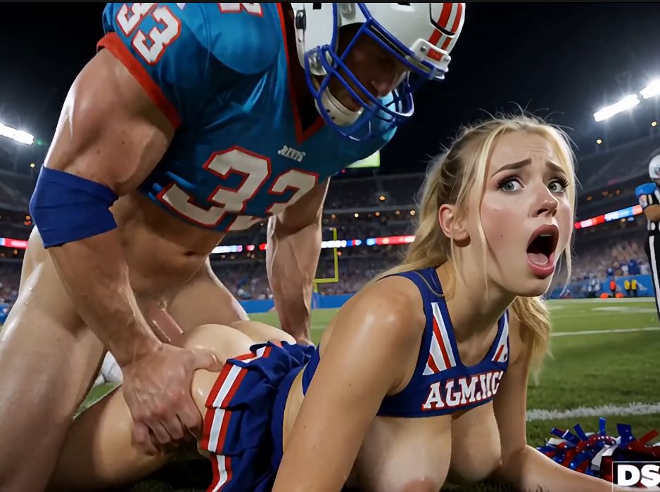 [AI 고퀄 가림x] 미식축구 치어리더들