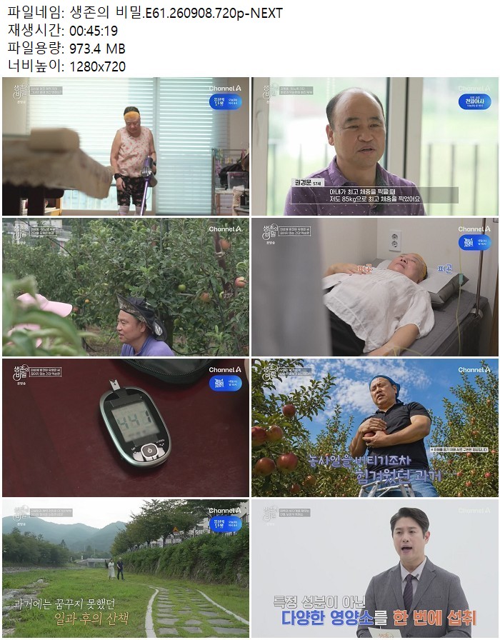 생존의 비밀.E61.260908.720p-NEXT