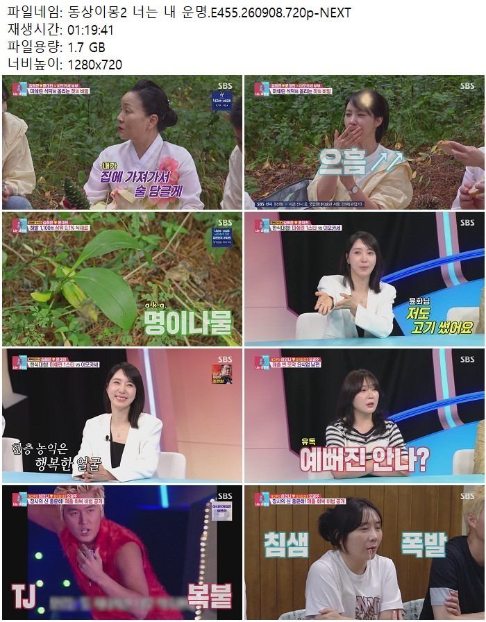 동상이몽2 너는 내 운명.E455.260908.720p-NEXT