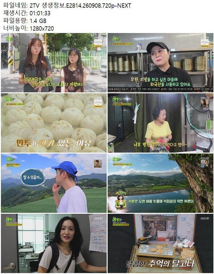 2TV 생생정보.E2814.260908.720p-NEXT