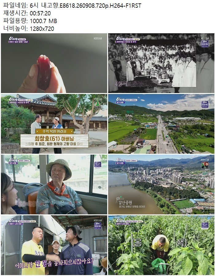 6시 내고향.E8618.260908.720p.H264-F1RST