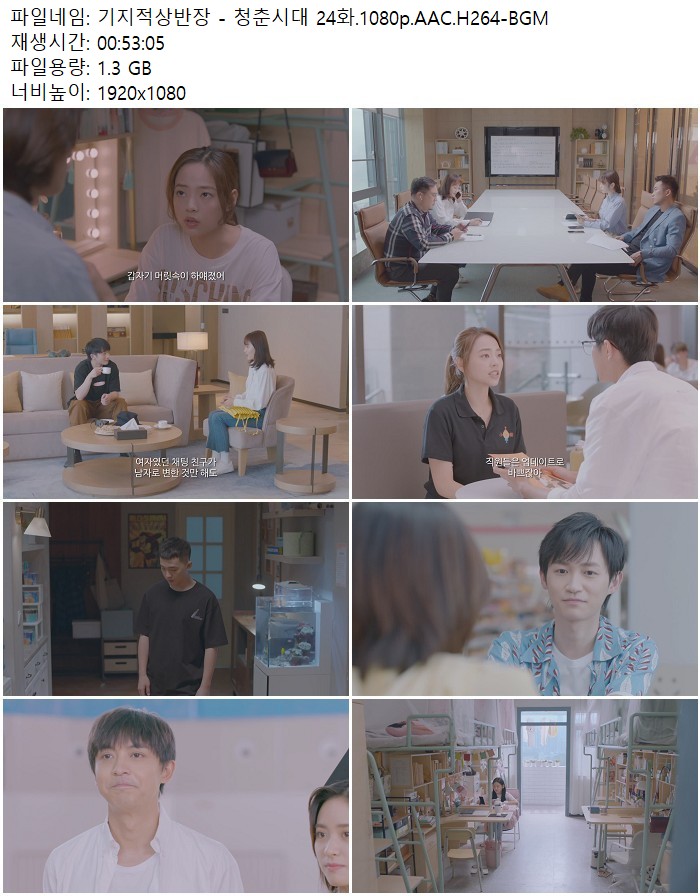 기지적상반장 - 청춘시대 24화.1080p.AAC.H264-BGM