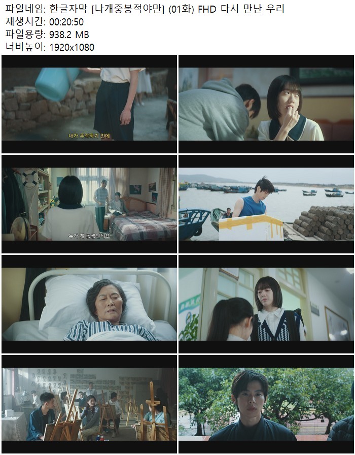 한글자막 [나개중봉적야만] (01화) FHD 다시 만난 우리