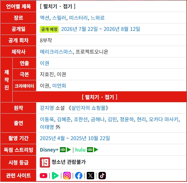 [킬러들의 쇼핑몰 시즌 2]3-4화