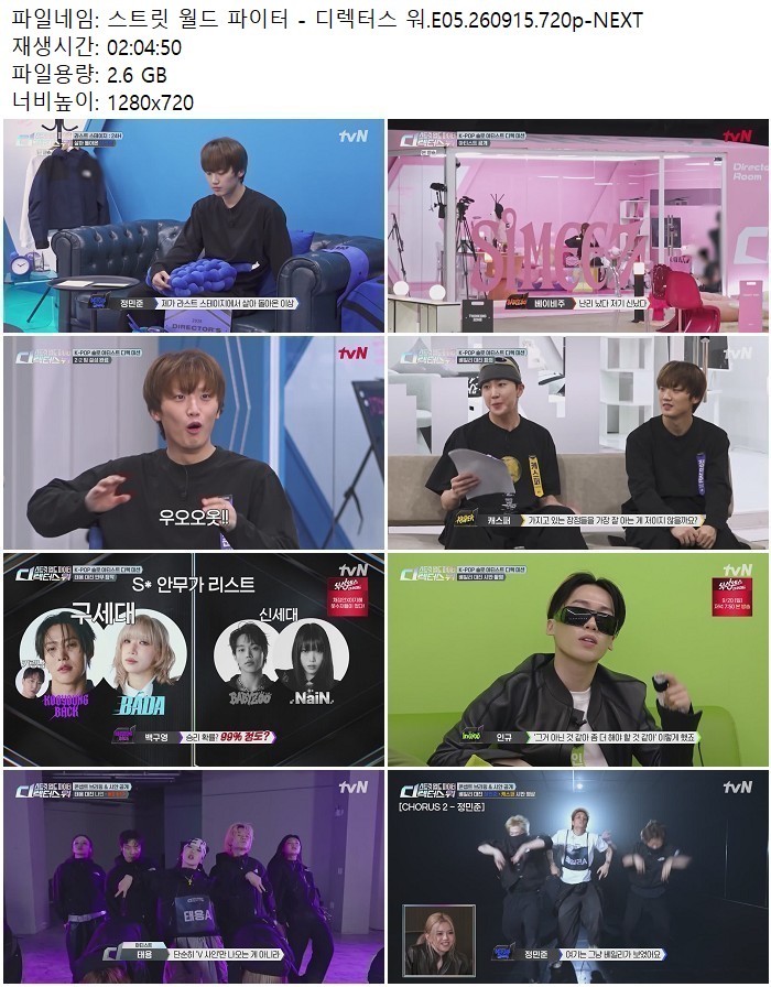 스트릿 월드 파이터 - 디렉터스 워.E05.260915.720p-NEXT