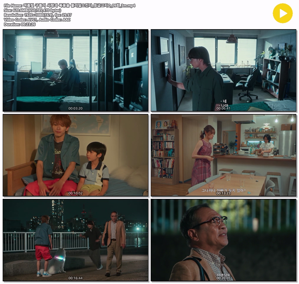 [여름빛 구름이 사랑과 폭풍을 불러일으킨다] EP9 폭풍우 속 타오..