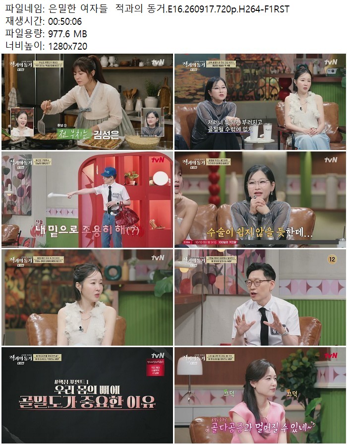 은밀한 여자들 적과의 동거.E16.260917.720p.H264