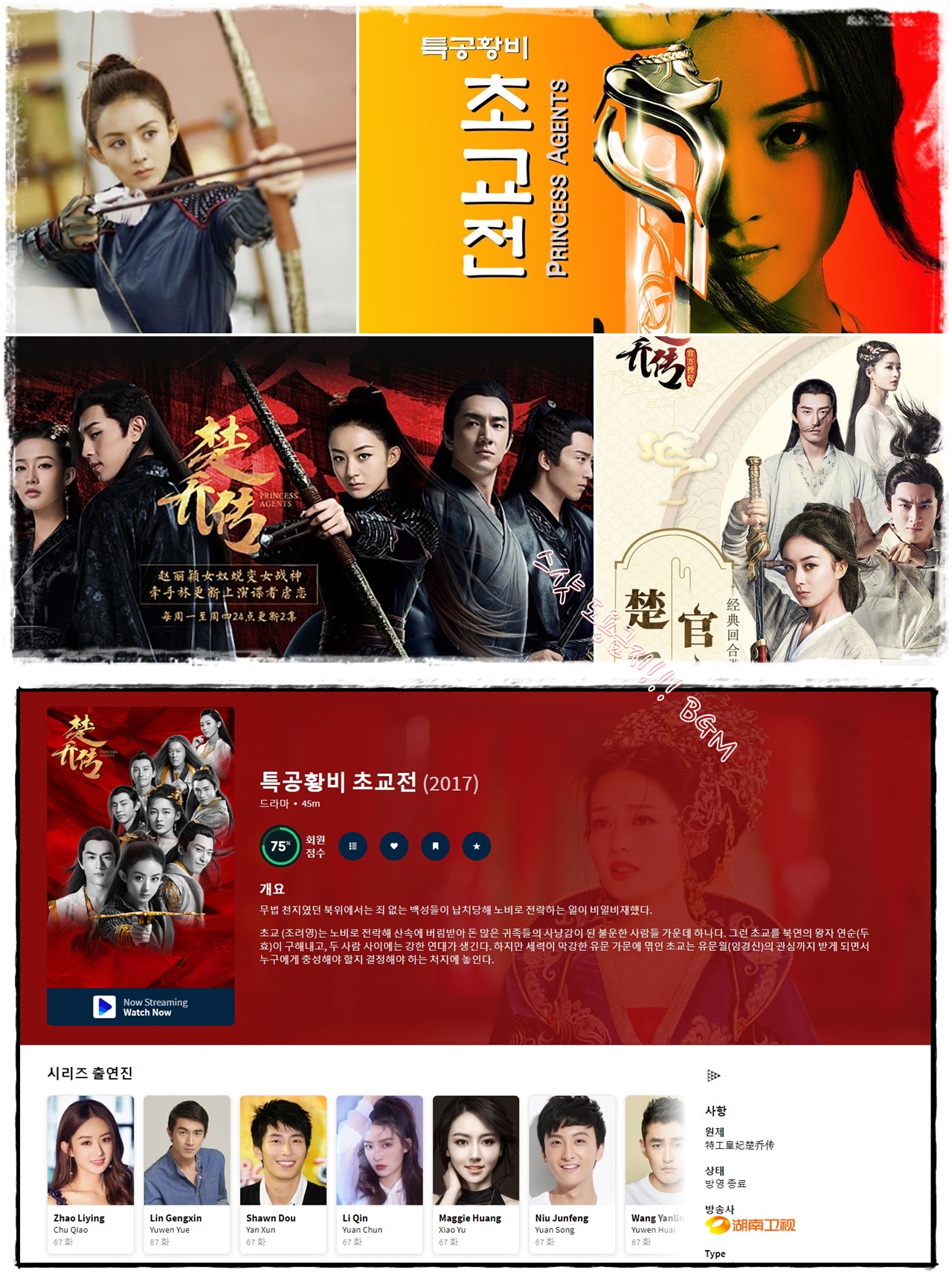 중드 2017 자체자막 특공황비 초교전 E11회~E20회 1080p