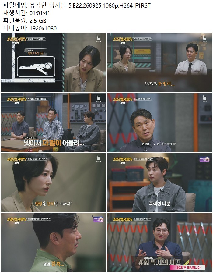 용감한 형사들 5.E22.260925.1080p.H264