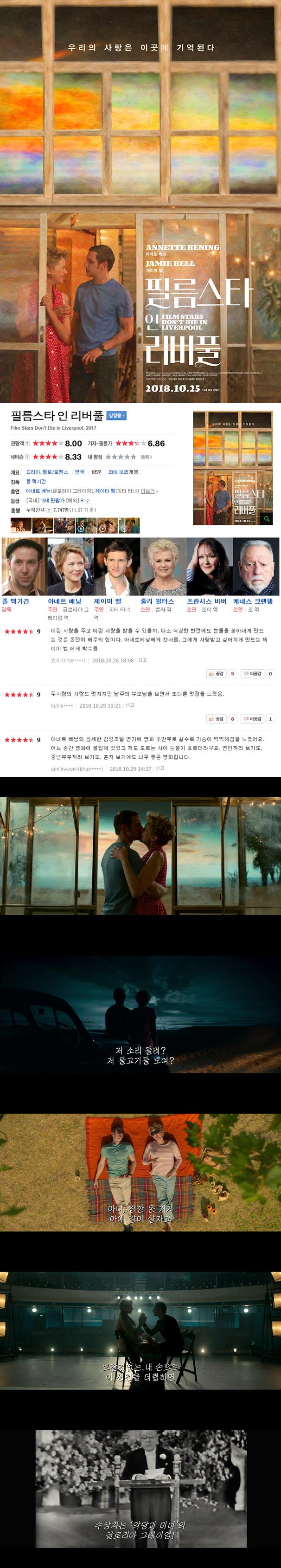 [필름스타 인 리버풀]FHD 사랑하라 영화처럼