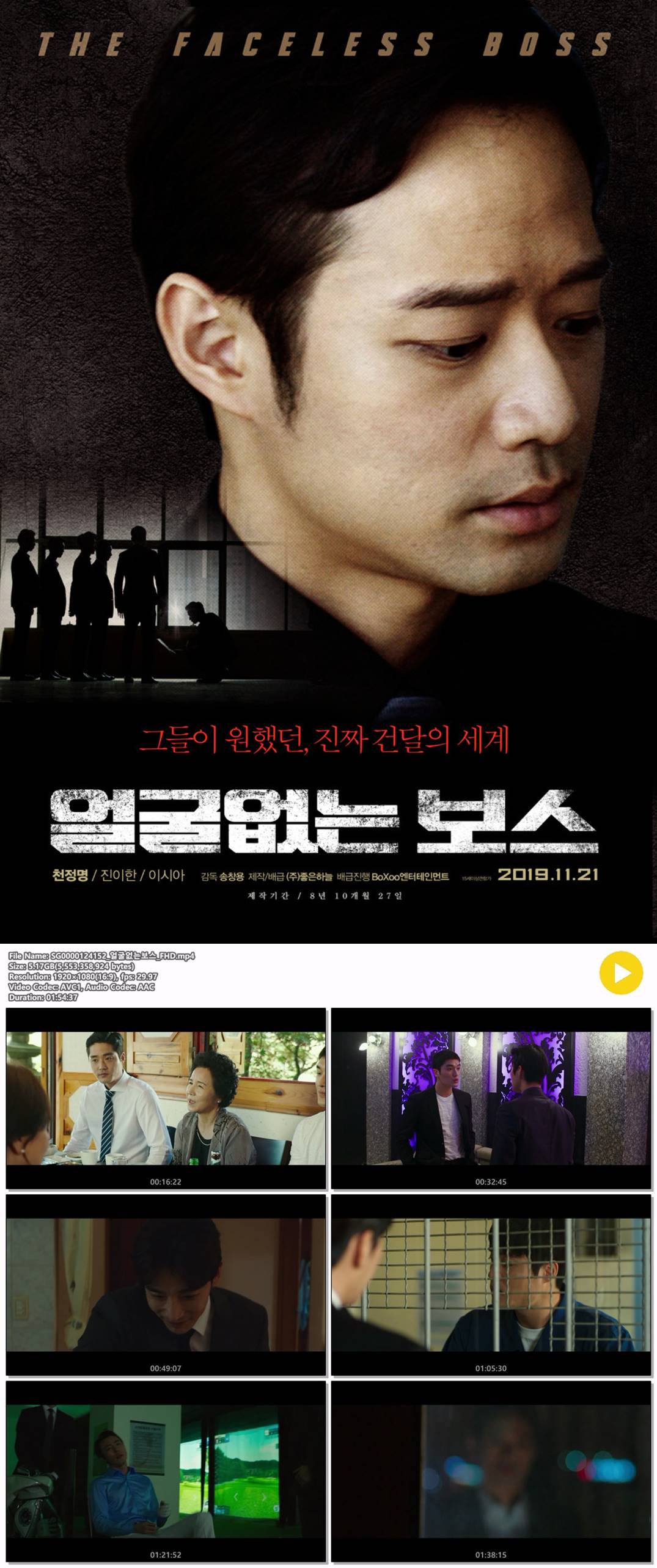 [얼굴없는 보스] 그들이 원했던 진짜 건달의 세계