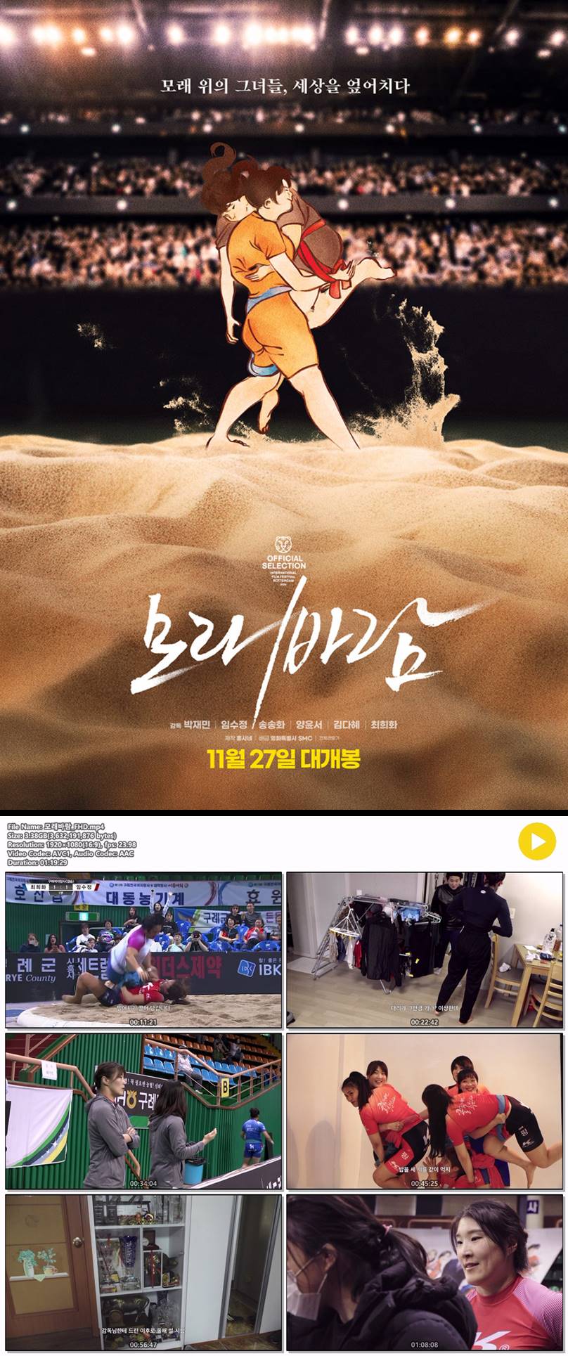 [모래바람] 모래 위의 그녀들 세상을 엎어치다