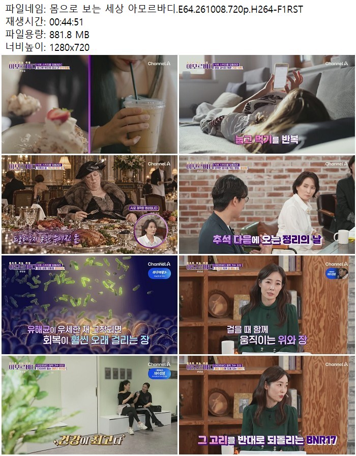 몸으로 보는 세상 아모르바디.E64.261008.720p.H264