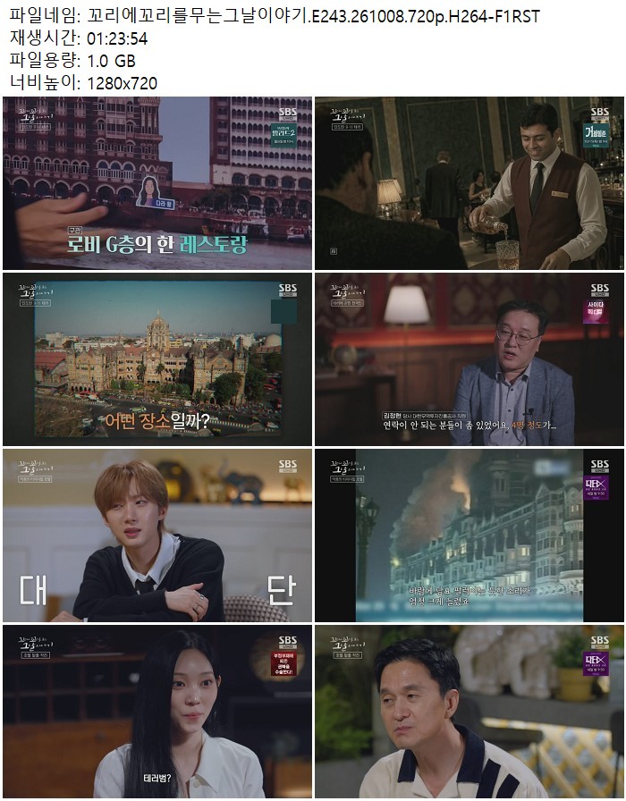 꼬리에꼬리를무는그날이야기.E243.261008.720p.H264