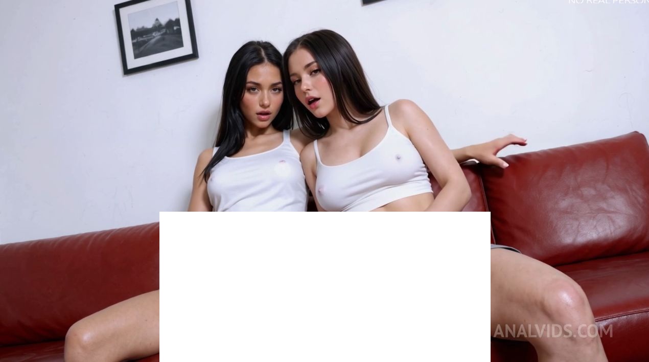 [AI 고퀄 가림x] 검은 머리의 후타들