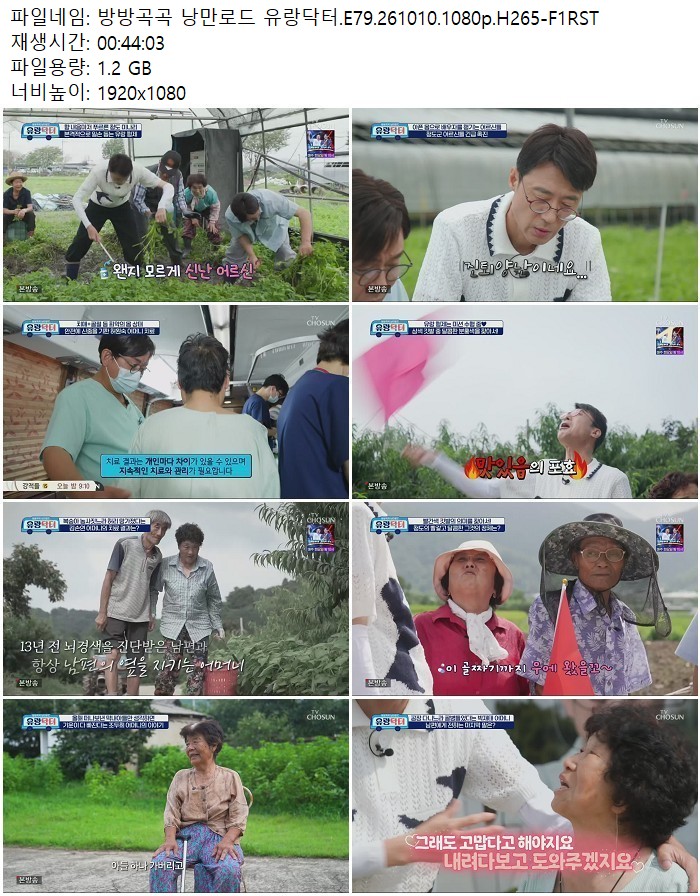 방방곡곡 낭만로드 유랑닥터.E79.261010.1080p.H265