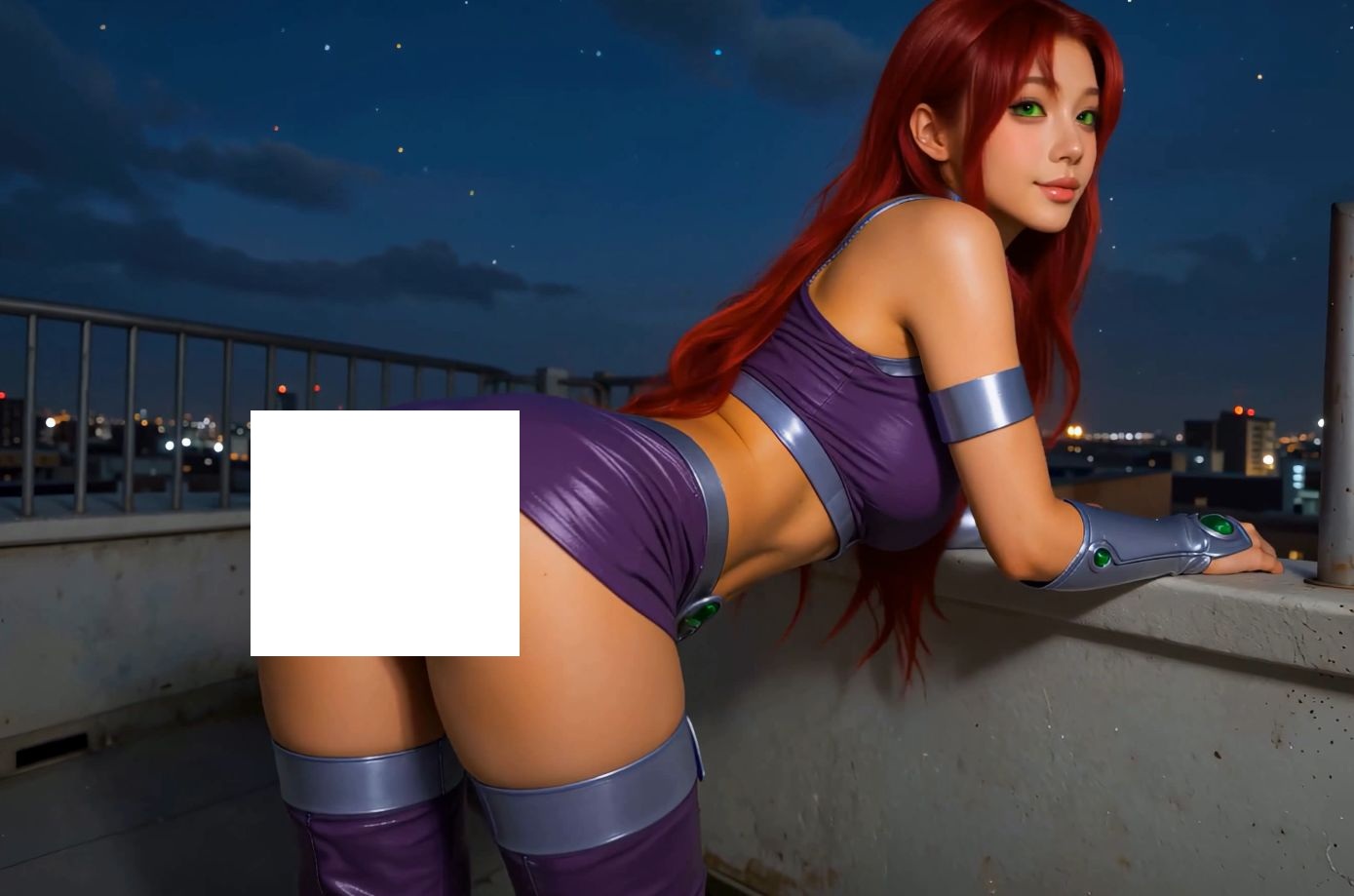 [AI 고퀄 가림x] 스타파이어와 보내는 밤