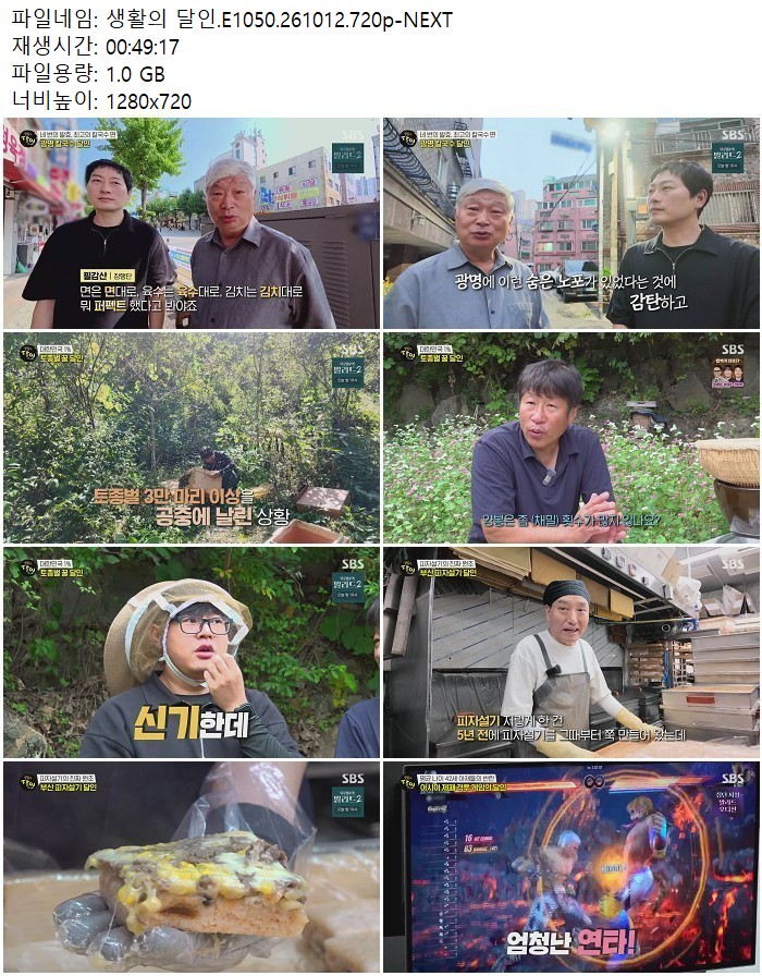 생활의 달인.E1050.261012.720p-NEXT