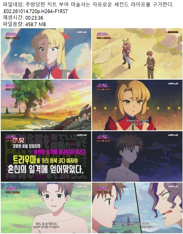 추방당한 치트 부여 마술사는 자유로운 세컨드 라이프를 구가한다...