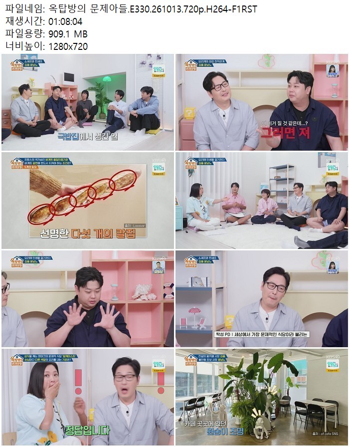 옥탑방의 문제아들.E330.261013.720p.H264