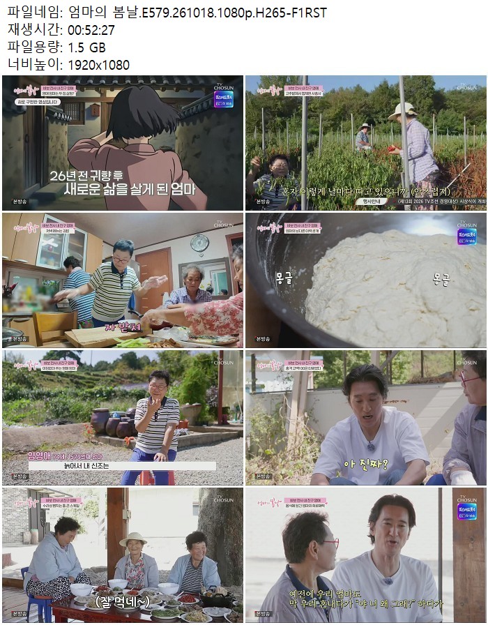 엄마의 봄날.E579.261018.1080p.H265