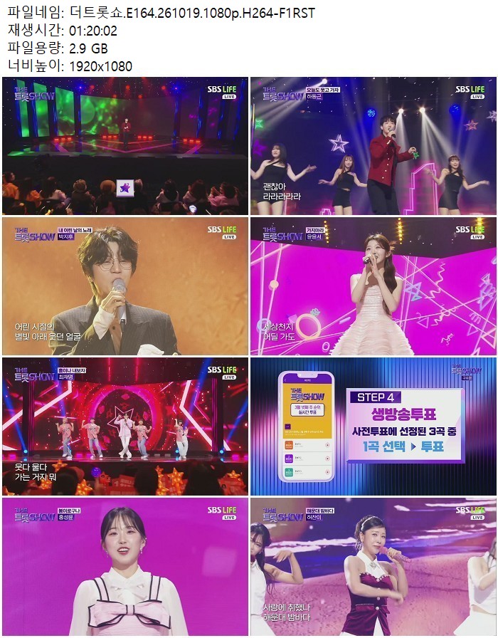 더트롯쇼.E164.261019.1080p.H264