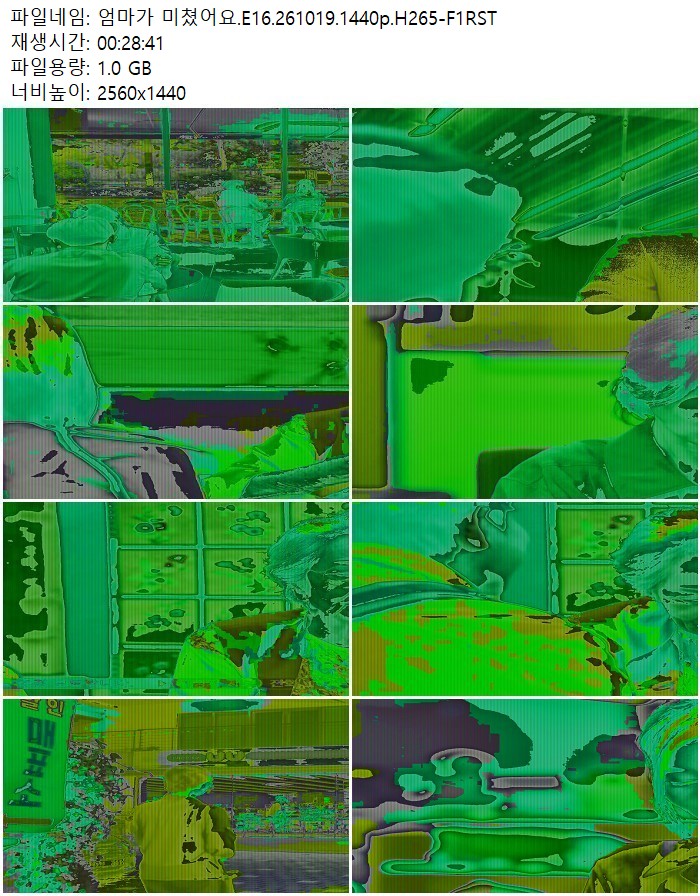 엄마가 미쳤어요.E16.261019.1440p.H265-F1RST