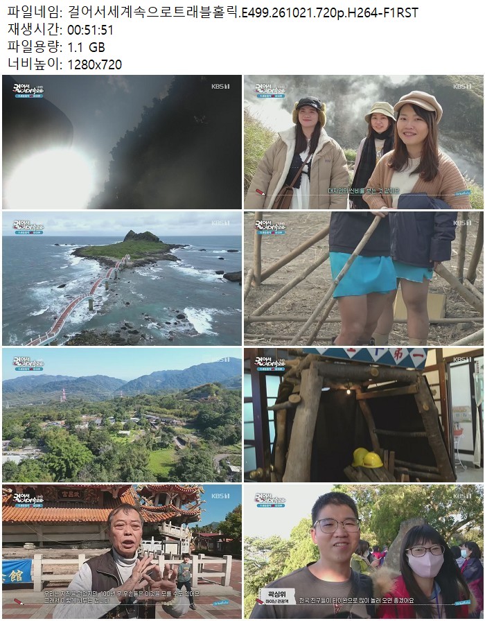 걸어서세계속으로트래블홀릭.E499.261021.720p.H264-F1RST