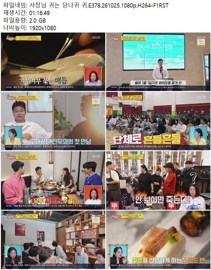 사장님 귀는 당나귀 귀.E378.261025.1080p.H264