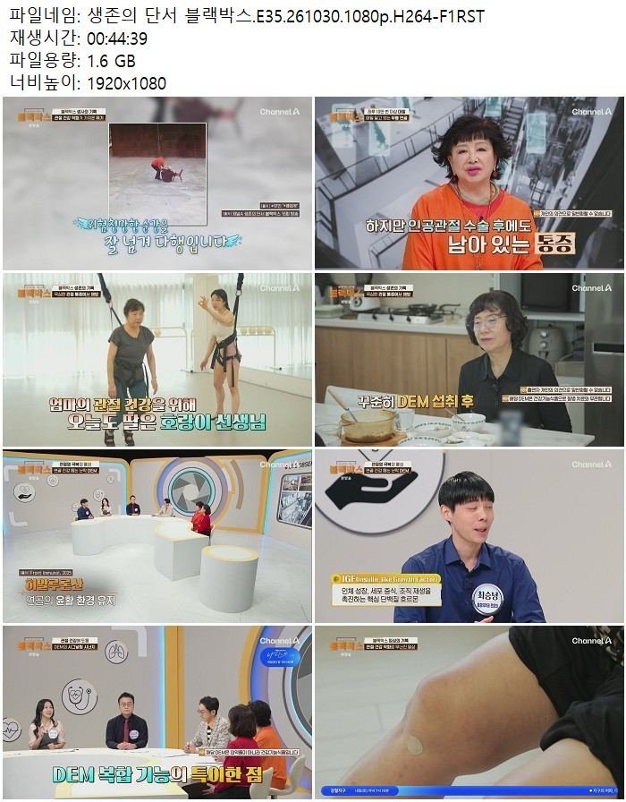 생존의 단서 블랙박스.E35.261030.1080p.H264